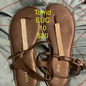 Torrid Sandals with Bling